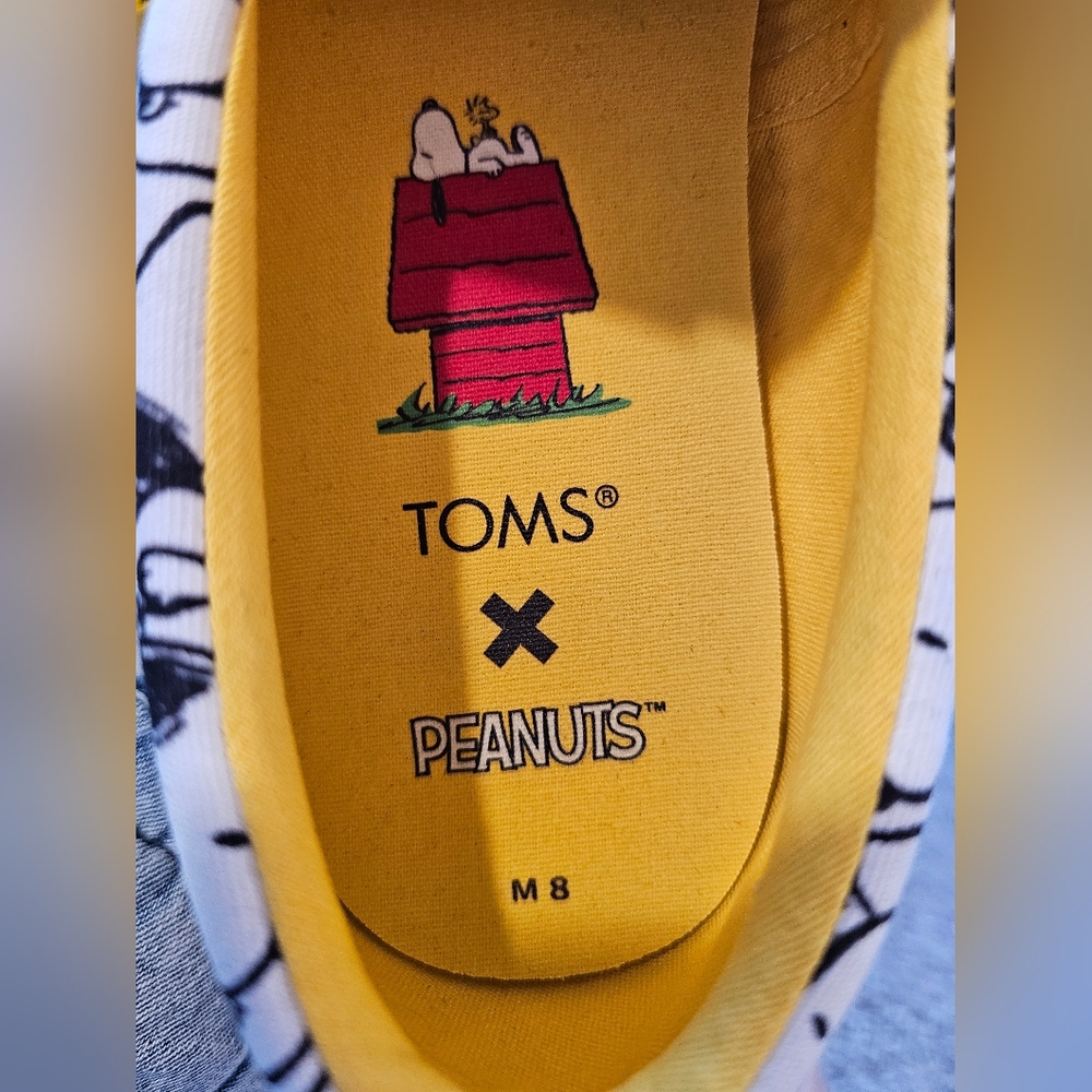 Toms X Peanuts Alp FWD Mens Size 8 - Picture 8 of 8